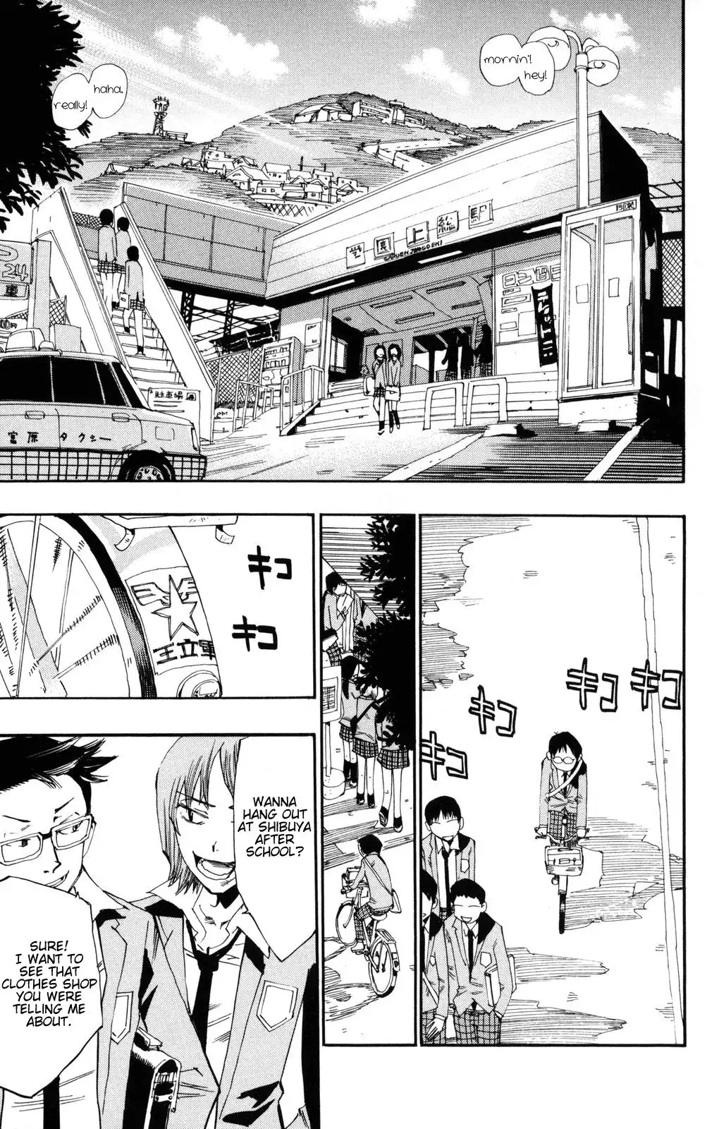 Yowamushi Pedal Chapter 1 8